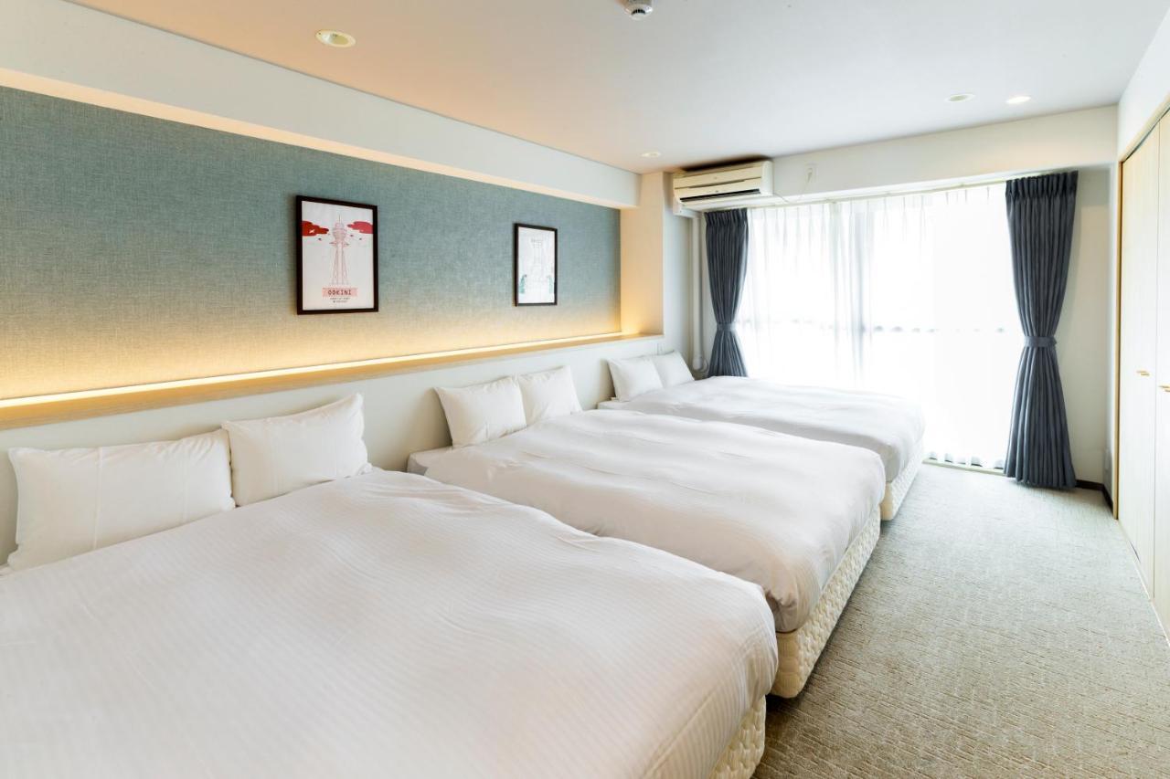 Ookini Hotels Nipponbashi Apartment Osaka Exteriör bild