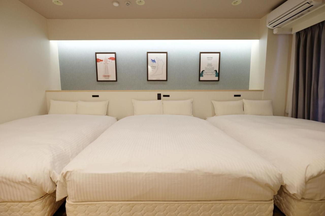 Ookini Hotels Nipponbashi Apartment Osaka Exteriör bild